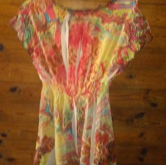 Sheer Blouse - Picture 2 of 2